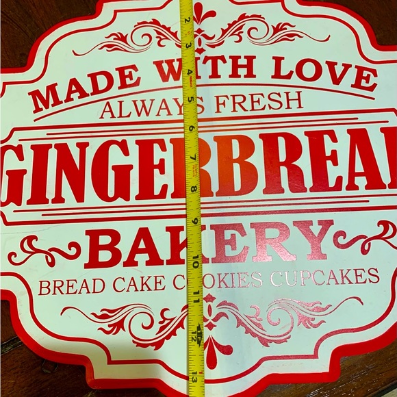 Gingerbread Bakery Sign - Picture 5 of 5